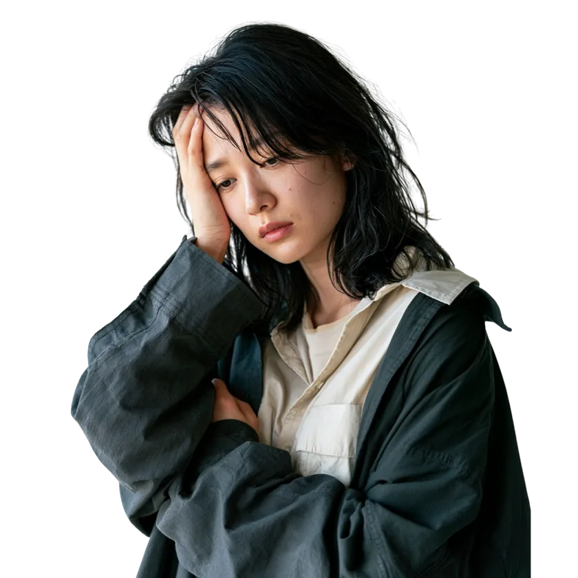 悩む女性